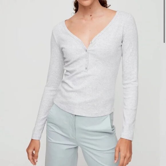 The Group Babaton Kerry Long Sleeve Top - Picture 1 of 6